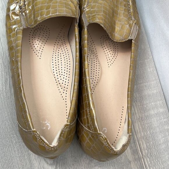 SAS simplify Everyday loafer tan Croc Embossed. 11M - Picture 5 of 10